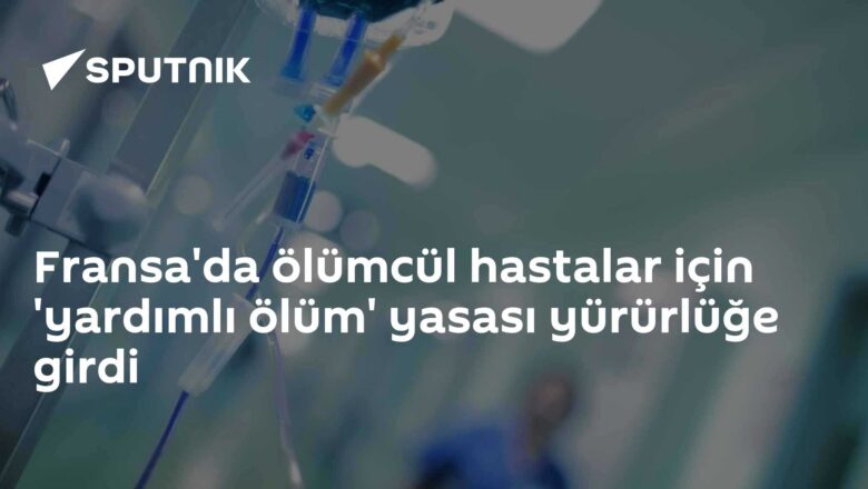 yardımlı ölüm yasası