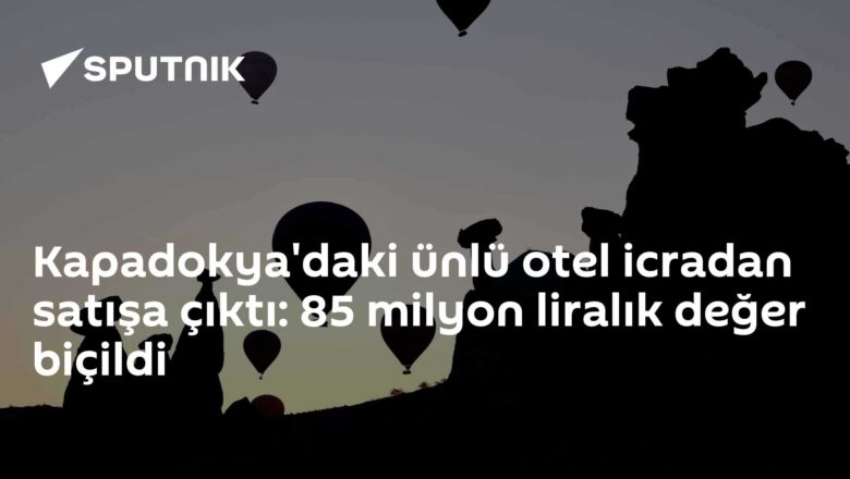 Kapadokya otel icra satış