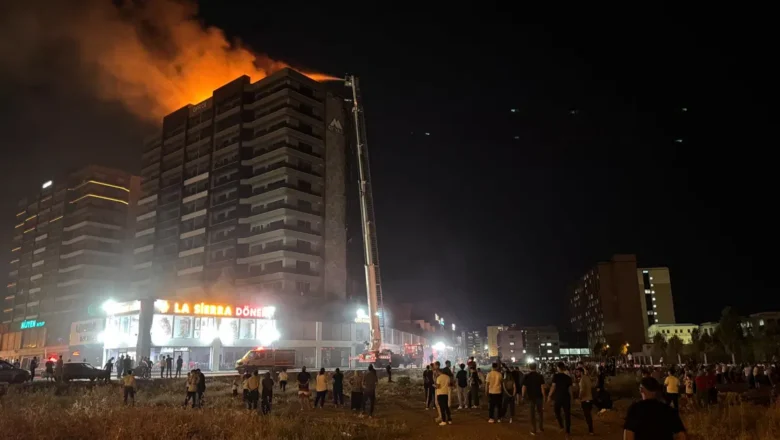 Diyarbakır plaza yangını