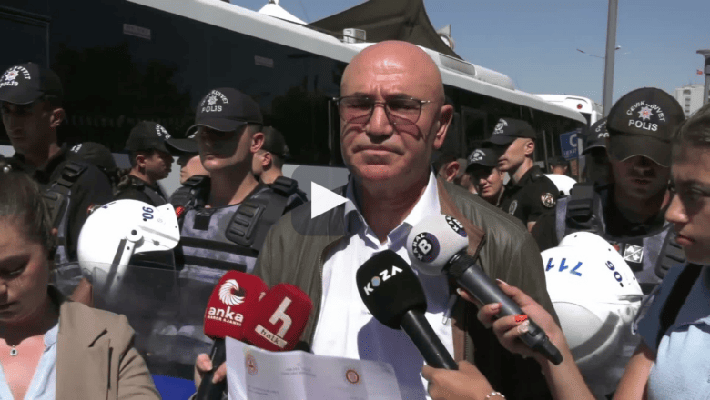 madenciler polis ablukası