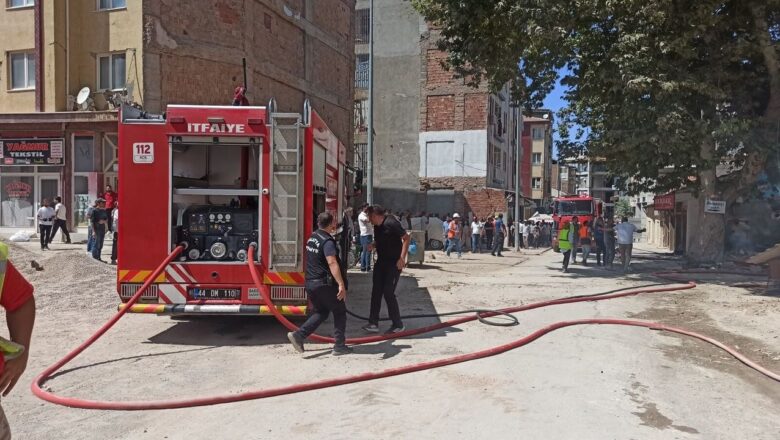 konteyner yangını