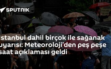 sağanak uyarısı