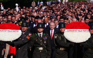 Kılıçdaroğlu Anıtkabir ziyareti