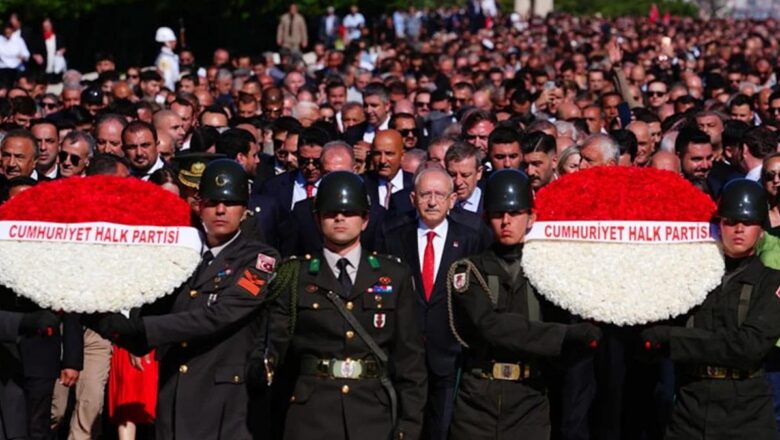 Kılıçdaroğlu Anıtkabir ziyareti